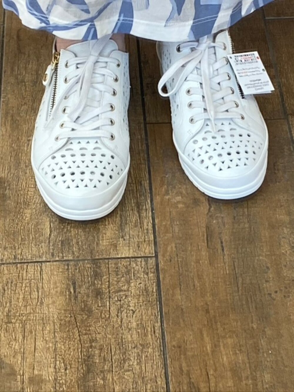 Mephisto White Sneakers